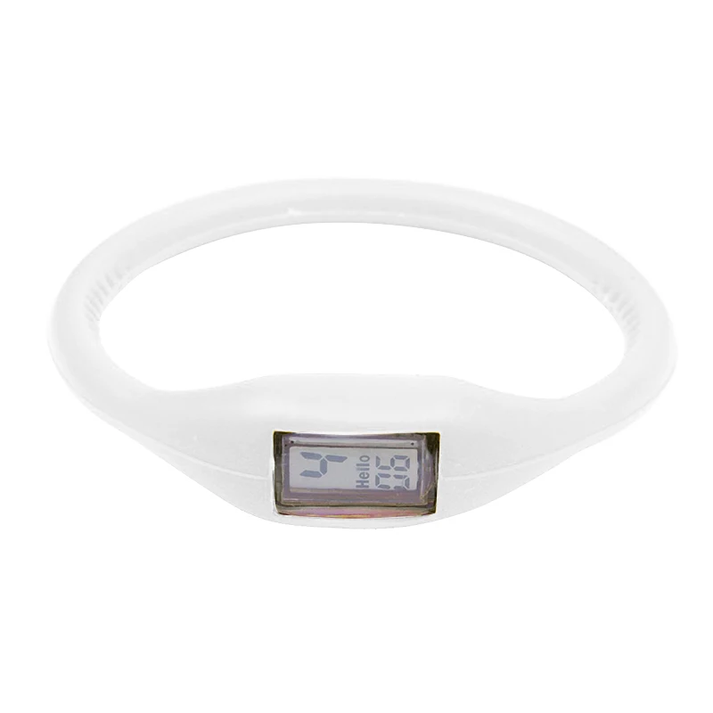 

Practical Fashion LED Fine band Silicone Wristwatch