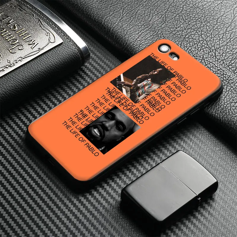 

Kanye West rapper the life of pablo Tpu Soft Silicone Phone Case Cover Shell For Apple iPhone 5 5s Se 6 6s 7 8 Plus X XR XS MAX