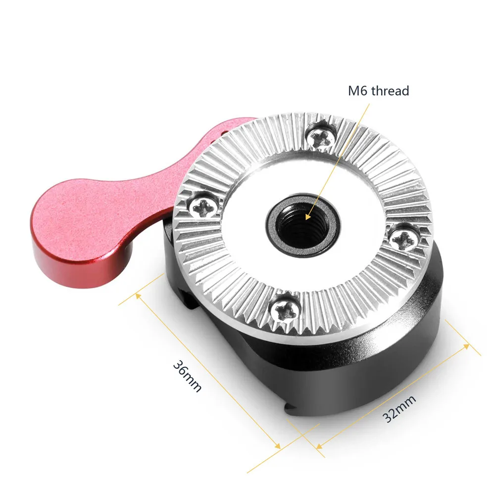  SmallRig Quick Release NATO Clamp to Arri Rosette For Universal Camera Cage With Nato Rail/Arri Ros