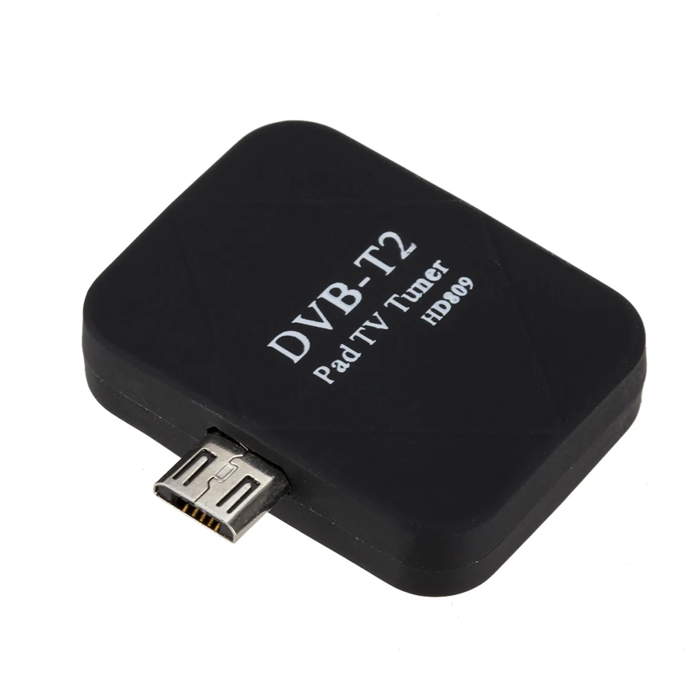 DVB-T2 сигнала цифровой приемник ТВ приемник микро Смарт DVB T2 Мини спутниковый ТВ тюнер USB для смартфон android 1 шт