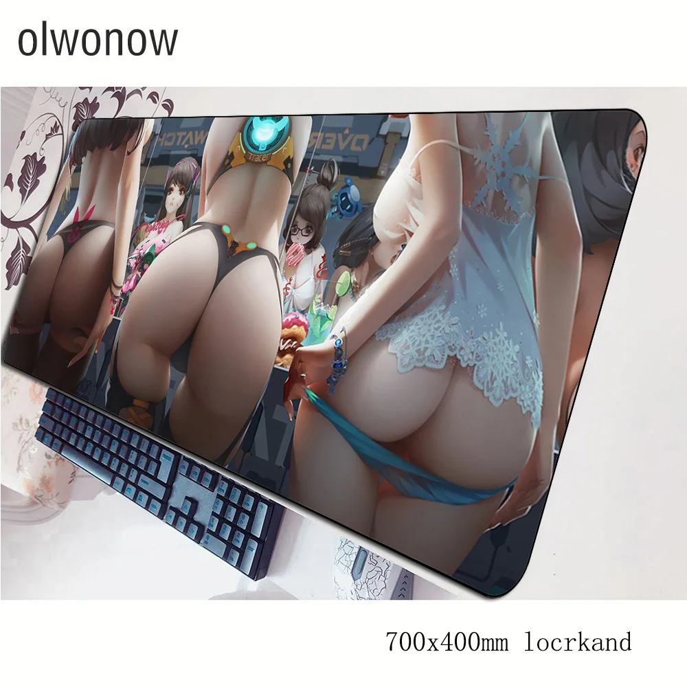  ow mousepad 700x400x3mm gaming mouse pad big gamer mat anime computer desk padmouse keyboard thick 