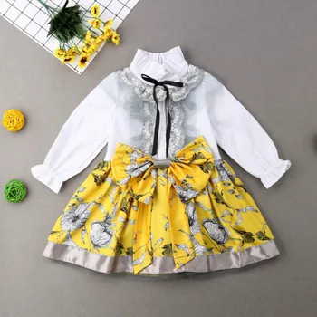 

Toddler Baby Princess Kids Dresses for Girls Evening Praty Dress 2019 Summer Flower Girls Wedding Dress 1 2 3 4 5 Years