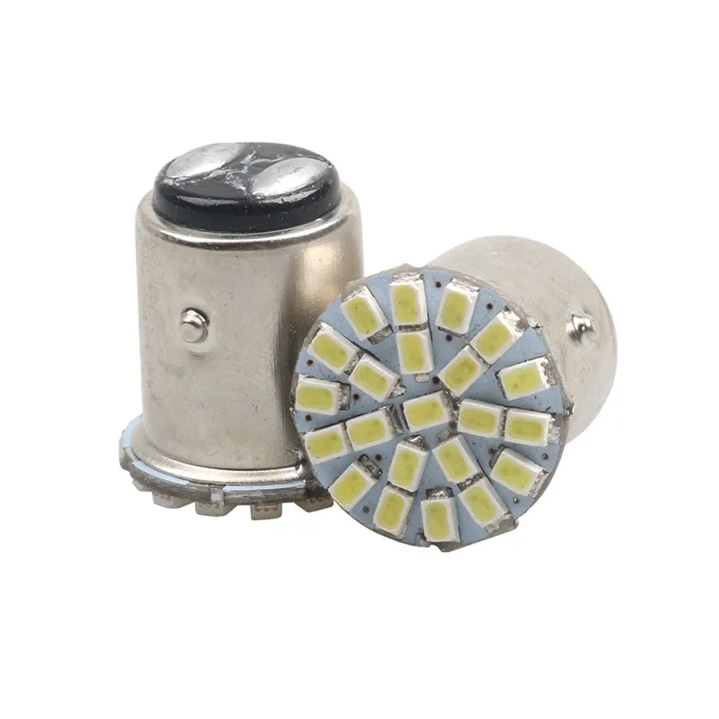 10 шт. Поворотная лампа 1156/1157 SMD3014 22 светодиода сигнальная резервная автомобильная