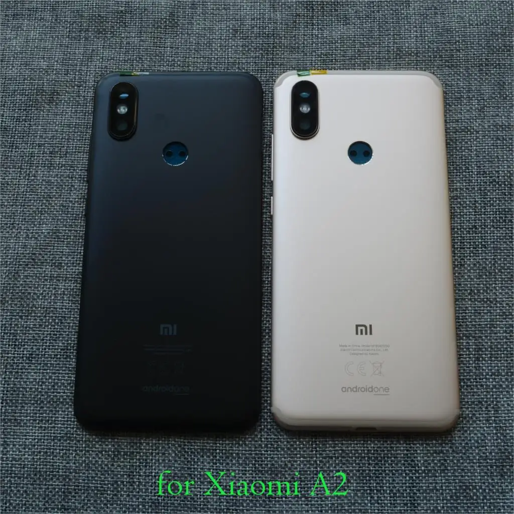 

Original New Battery Back Cover for Xiaomi 6X/Mi A2 MiA2 Mi6X Mi 6X Rear Door Housing Case Phone Parts androidone