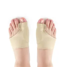 1 пара Hallux Valgus профилактика бурсита Настройщик гель для ног боль в носке рельеф выпрямить изогнутый межпальцевая перегородка Уход за ногами инструмент