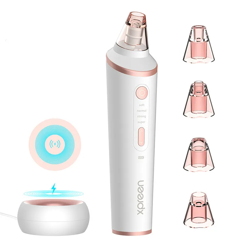 

Vacuum Blackhead Remover,Xpreen Pore Vacuum Cleaner Electric Blackhead Vacuum Suction Skin Care Tools Wireless Charge Base