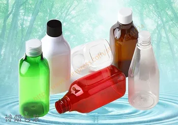 

200ml pretty colors PET bottle with plastic lid + reducer,essential oil/liquid/moisturizer/facial water container