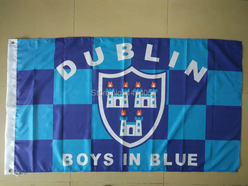 County Dublin flag Irish State County 150X90CM Banner 100D Polyester3x5