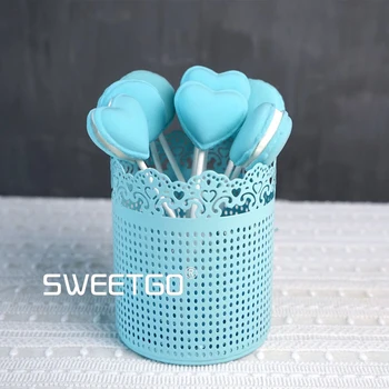 

Pedicel Drum The Wedding Prop Lace Lace Vessel Lollipop Pot Dessert goods