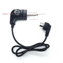 Корейский Электрический тепловой сковорода шнур питания, отверждения горшок закалки провода, терморегуляционная муфта swift 10A 250 V