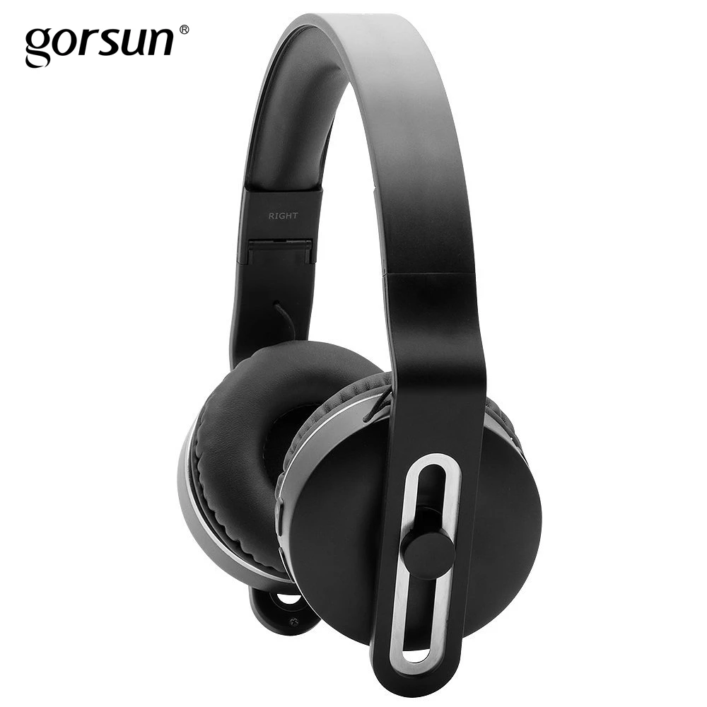 Goede Gorsun E83 Draadloze Bluetooth hoofdtelefoon met Microfoon Opvouwbare Lichtgewicht Draadloze On Ear Headset voor Iphone Samsung Xiaomi
