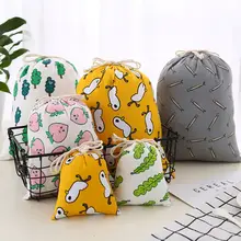 3pcs Women Cute Beauty Makeup Bag PVC Waterproof Drawstring Cosmetic Bag For Make Up Pouch Travel Toiletry Drawstring Bags