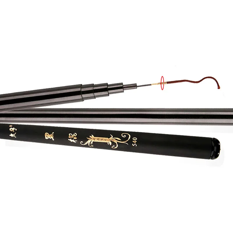 

3.6M 4.5M 5.4M Ultralight High Carbon Fiber Stream Rod Hand Fishing Rod Lake Pole Telescopic Fishing Rod Carp Fishing Rod Tackle