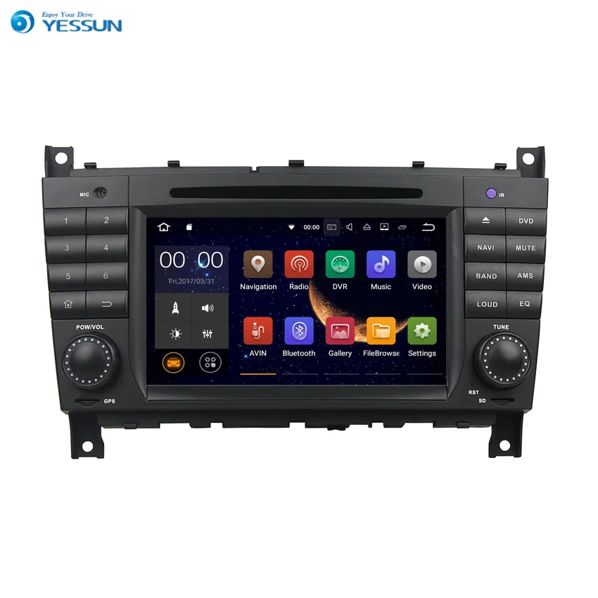Clearance Yessun For Benz C-Class W203 / CLK W209 Android Multimedia Player System Car Radio Stereo GPS Navigation Audio Video 0
