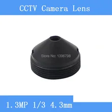 Infrared surveillance camera HP 1.3MP pinhole lens 4.3mm M12 thread CCTV lens