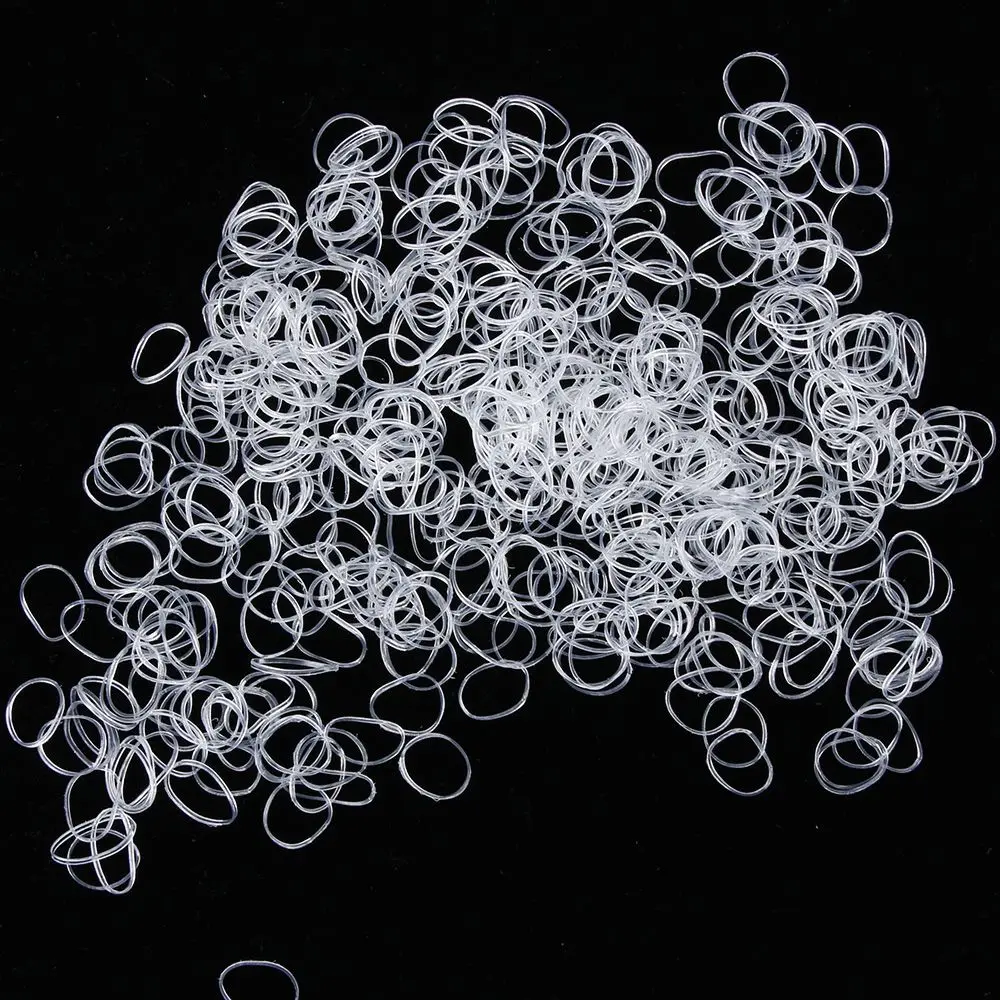 600 pcs Child Baby Gum for Hair TPU Disposable Elastics Hair Bands Girls Ponytail Holder Rubber Bands Hair Accessories 600 pcs Child Baby Gum for Hair TPU Disposable Elastics Hair Bands Girls Ponytail Holder Rubber Bands Hair Accessories