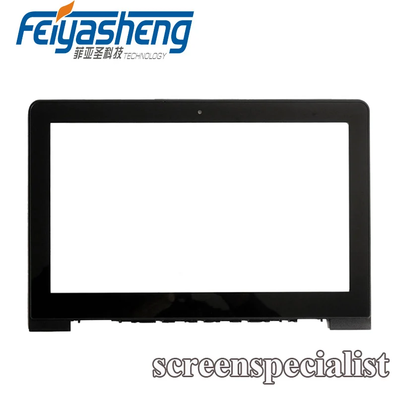

11" Original For DELL CHROMEBOOK 11 7179K Glass Panel Front Bezel +Outer Frame