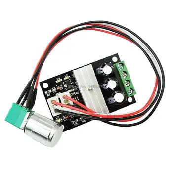 

DC 6V 12V 24V 28V 3A 80W PWM Motor Speed Controller Adjustable Speed Switch DC Motor Driver Module With Wire Harness 1203BKW