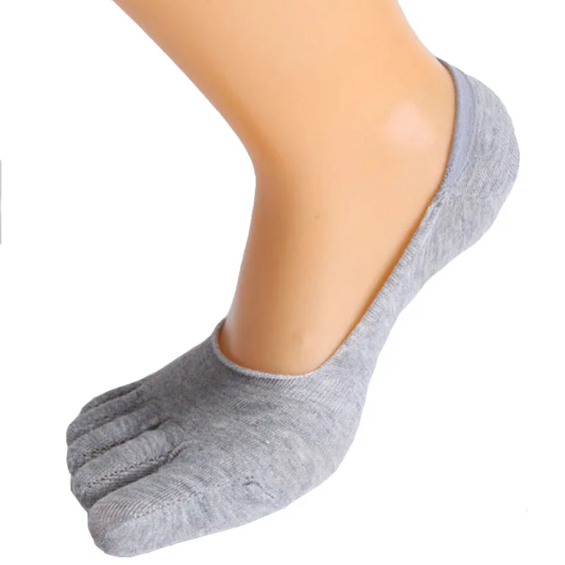 5 Pairs/Lot Men's Five Finger Yoga Socks Four Season Cotton Socks