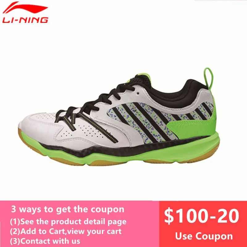 Оригинальный Новый Li Ning Мужская обувь для бадминтона дышащие Спортивные