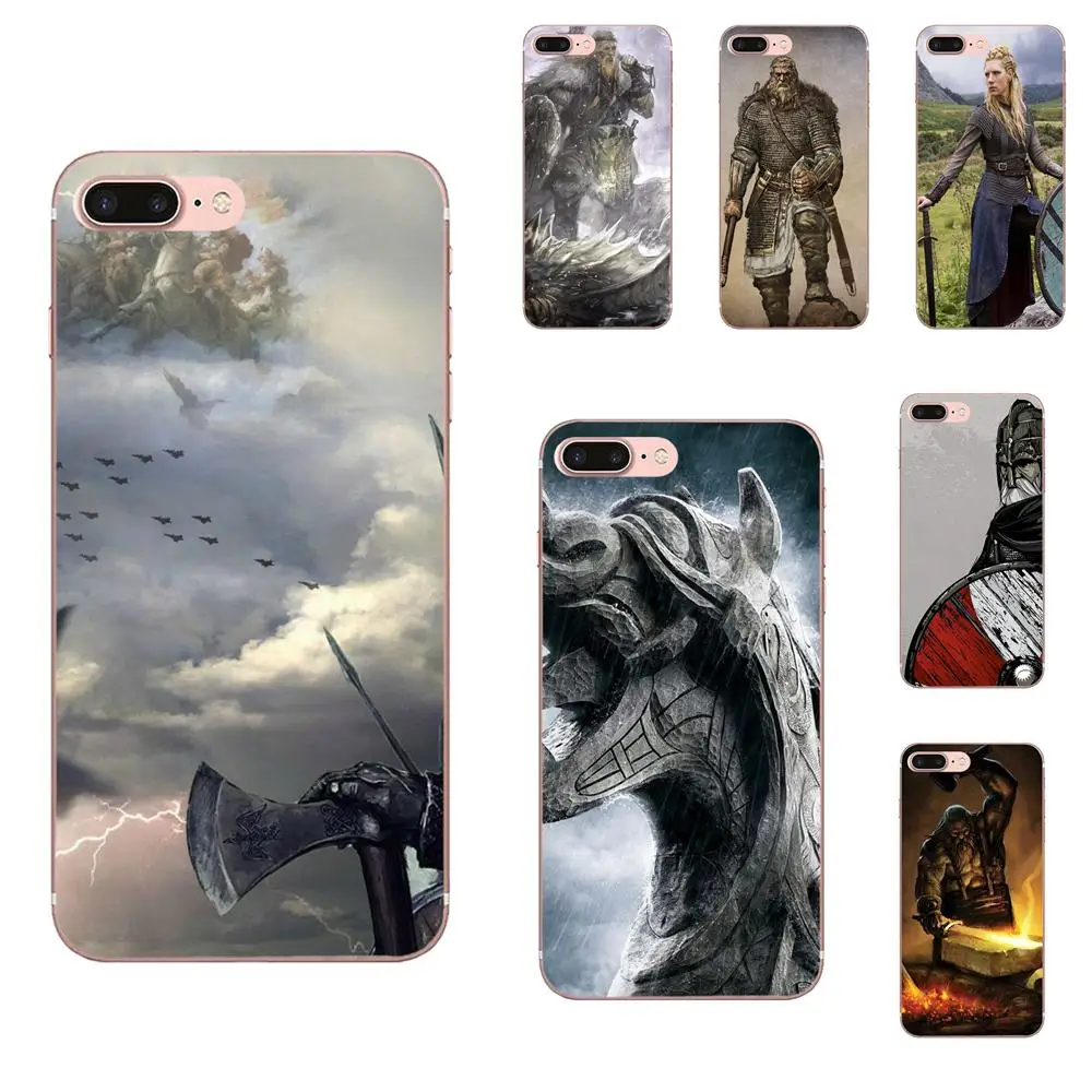

Vikings Serie 4 Silicove For Apple iPhone 4 4S 5 5C 5S SE 6 6S 7 8 Plus X XS Max XR TPU Cell Phone Case Cover
