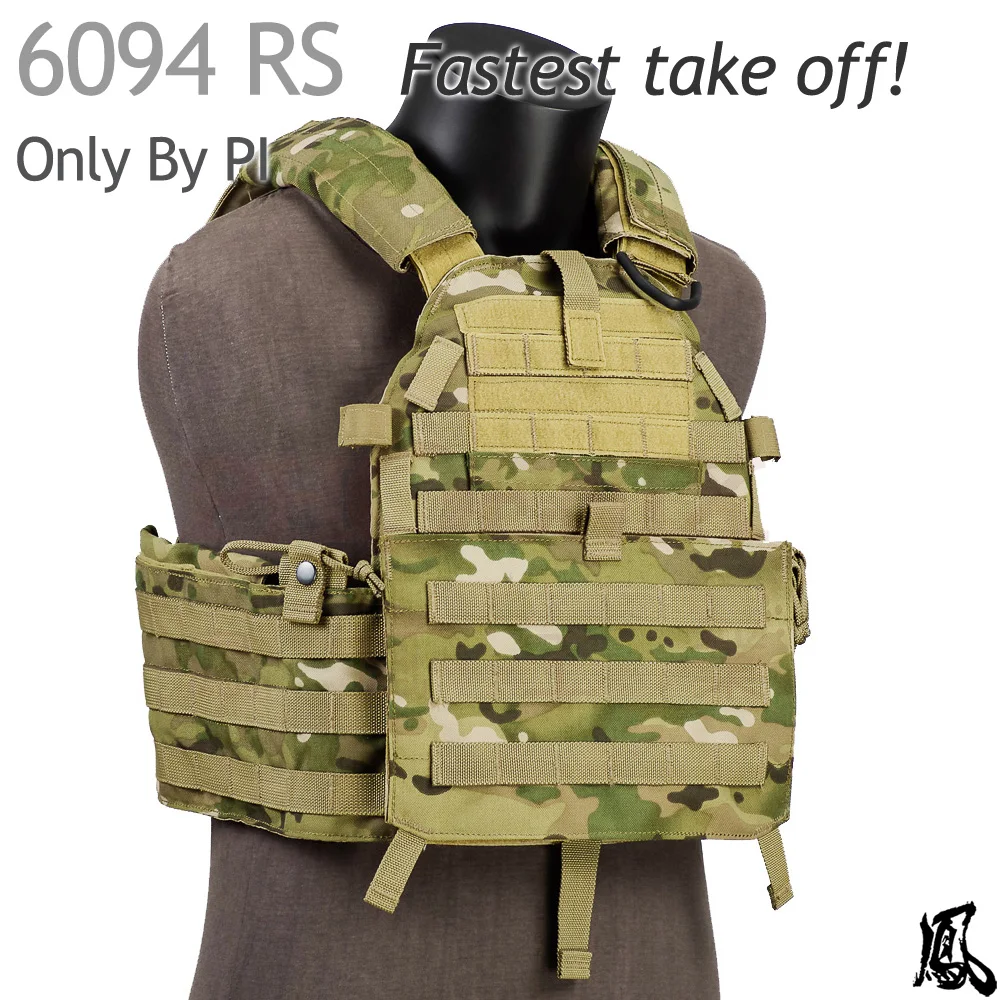 Phoenix 6094RS Style quick release Tactical Vest With Pouches Airsoft