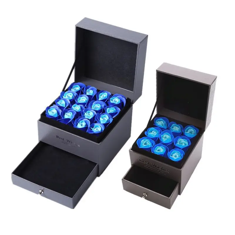 rose gift box artificial flowers  (25)