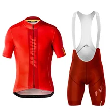 Mavic Велоспорт Джерси набор короткий рукав для мужчин дорожный велосипед горный mtb pro team набор велосипедный Цикл Одежда Майо губка Брюки Pad