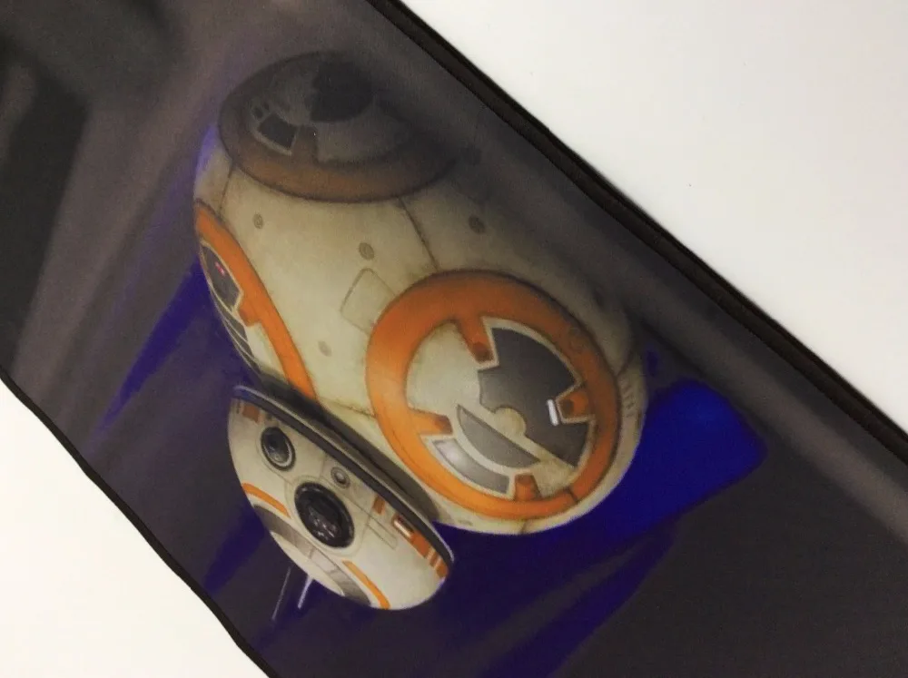  Mairuige Shop Star Wars BB Large Gaming Overlock Mouse Pad Locking Edge Mouse Mat Speed Version for