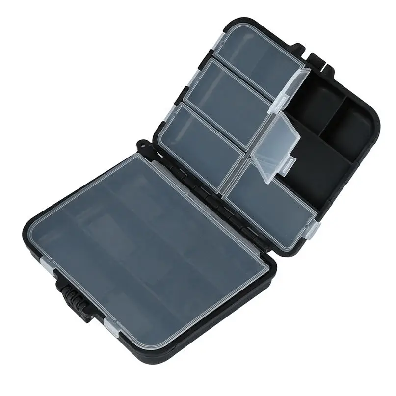1014 Compartments Plastic Fishing Tackle Box Waterproof Double Sided Lure Bait Hook Storage Box Case Fishing Gear drop shipping (4)
