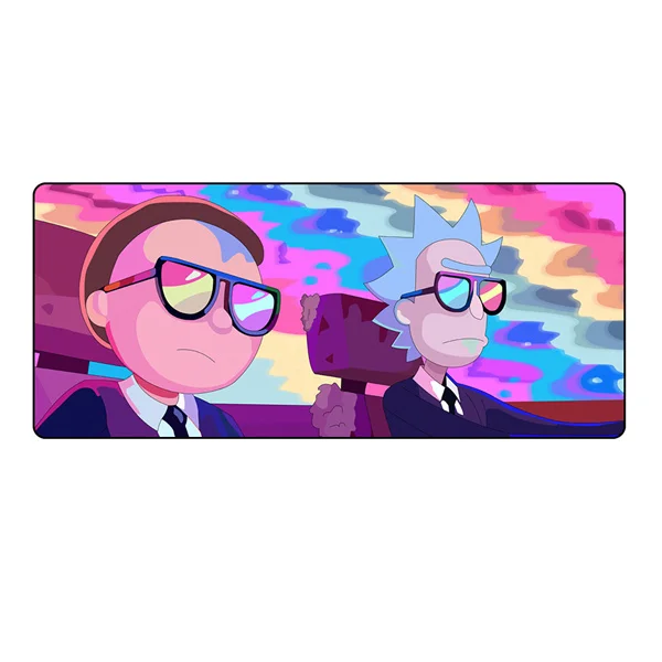 700x300 gaming large mouse pad l xl desk mat anime for rick and morty mousepad for pc laptop pad overlock - Цвет: Розовый