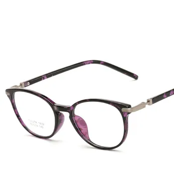 

2018 Vintage Round TR90 Optica Glasses Frame Women Brand Designer Fashion Men Clear Lens Eyeglasses