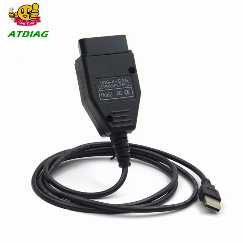 

Full 1.4 Car VAG K+CAN Cable Commander Diagnostic Scanner Cable Connector Adapter COM for VW Audi Skoda High Quality
