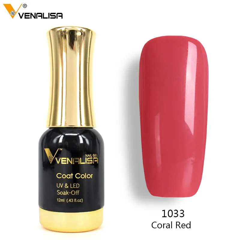 60751 Venalisa модный неоновый Гель-лак для ногтей впитывающий УФ 120 Цветной стойкий гель для ногтей Цветной Художественный Гель-лак для ногтей - Цвет: 1033