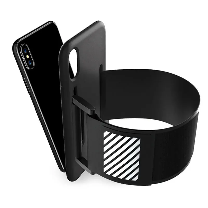 2 in 1 Detachable Sport Armband Phone Case Bag for iPhone X Running GYM Arm Band Belt Cover Case for iPhone 7 8 Plus (9)