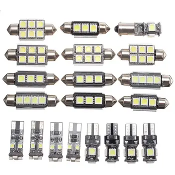 

20pcs car LED light decoding reading light license plate light combination Mercedes/Benz C W204 (2008-2015) 12V