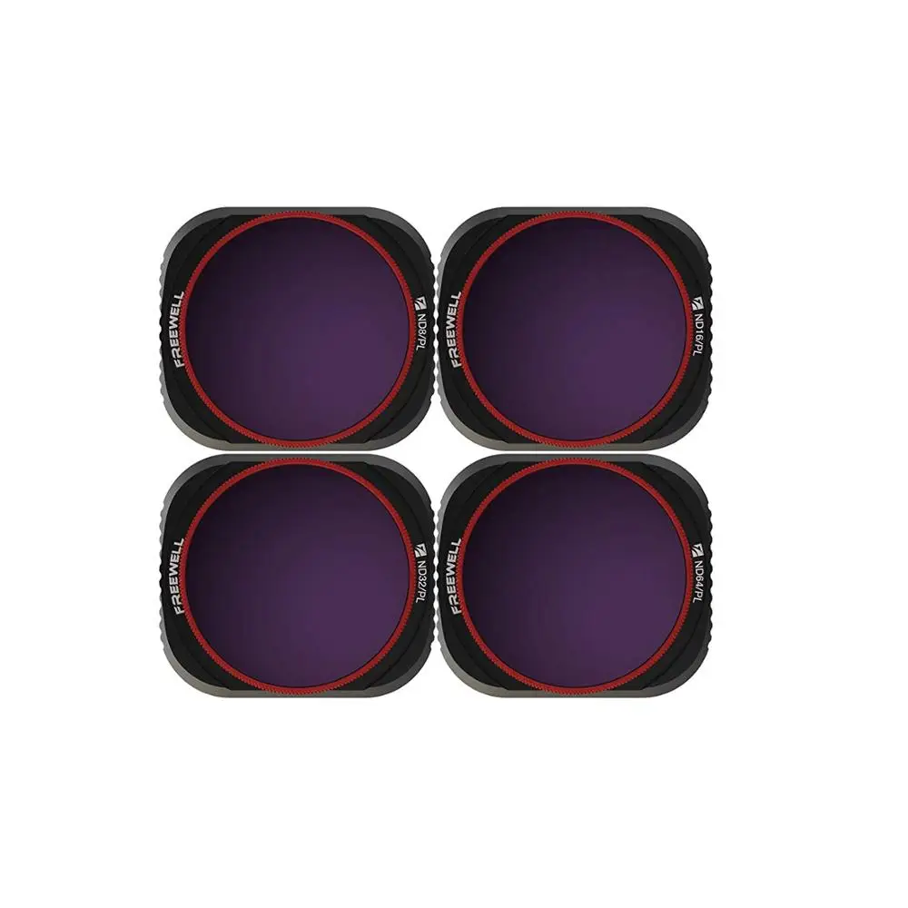 4Pack ND8/PL Freewell Bright Day ND32/PL 4k Series ND16/PL ND64/PL Filters Compatible with Mavic 3