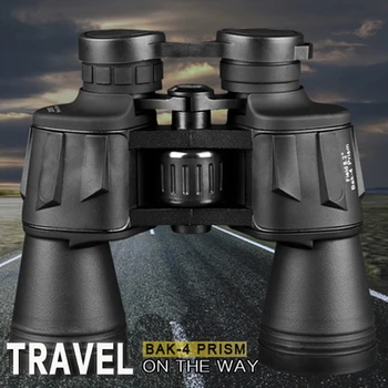 

20X50 Binoculars BAK4 Prism Outdoor Camping Hiking Fishing Telescope Low-light-level Telescope Tactical Hunting Binocular