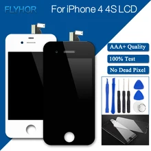 

Great Quality LCD Display for iPhone 4 Touch Screen All Test Work Digitizer Assembly Replacement for iPhone 4s LCD Screen