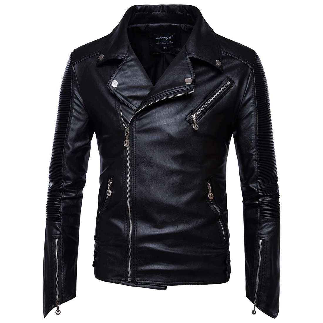 Buy Autumn and winter fashion moto jackets side zipper