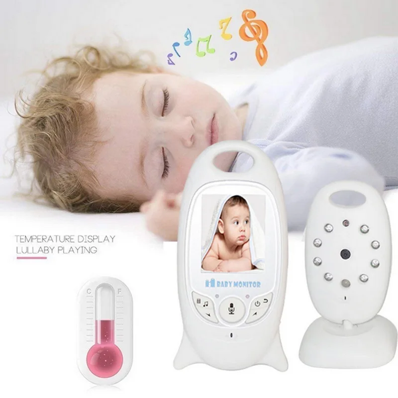 

VB601 Wireless Video Color Baby Monitor with High Resolution 2.0 inch LCD Screen Talk Night Vision Temperature Monitoring