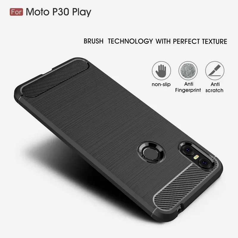 

WIERSS Anti-knock Armor Case Cover for Motorola One for Moto one for Motorola One Power Android One Silicon Cases Covers>