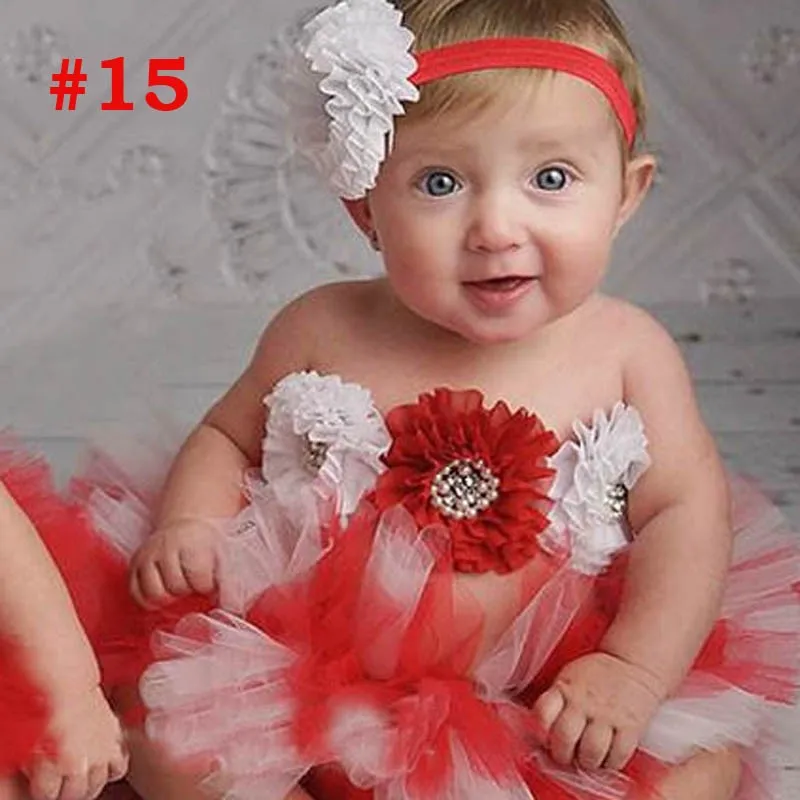 Сладкий Glam пачки комплект юбка-пачка с оголовьем и Топы корректирующие прекрасный для новорожденных девочек Подставки для фотографий Baby
