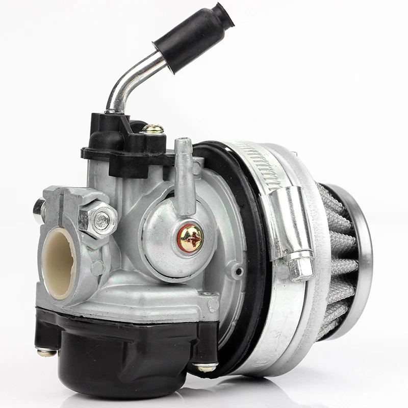 Гоночный карбюратор воздушный фильтр для 37cc 50cc 80cc 2 тактный моторизованный