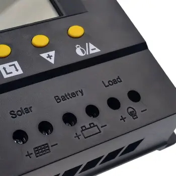 

80A Solar Charge Controller 960W/12V 1920W/24V PWM Battery Charger Regulator 960W/1920W multi functional with LCD display screen