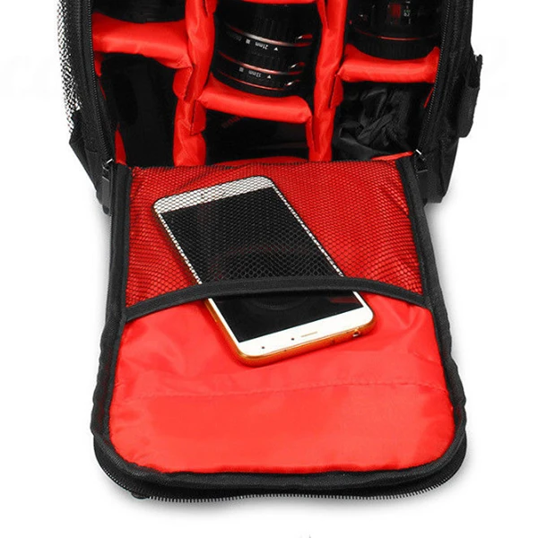 Upgrade Waterproof multi-functional Digital DSLR Camera Video Bag with Rain Cover SLR Camera Bag PE Padded for Photographer Upgrade Waterproof multi-functional Digital DSLR Camera Video Bag with Rain Cover SLR Camera Bag PE Padded for Photographer