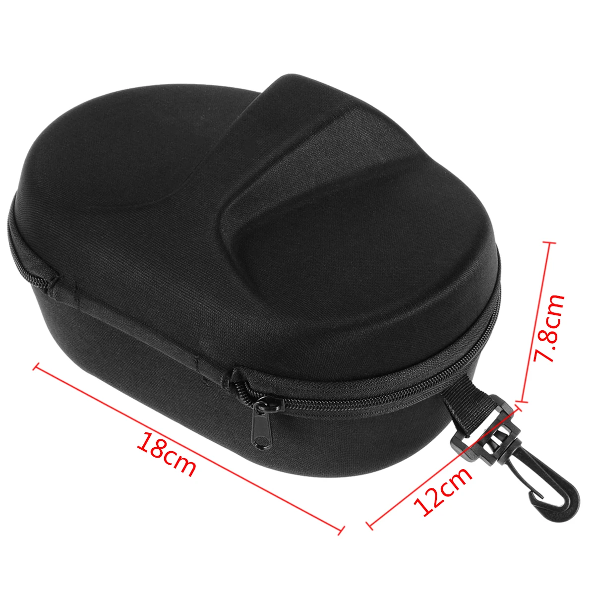 New Micro Fiber Material Diving Mask Scuba Glasses Case Bag Protector Diving Swim Glasses Safety Container Organizer Box Black