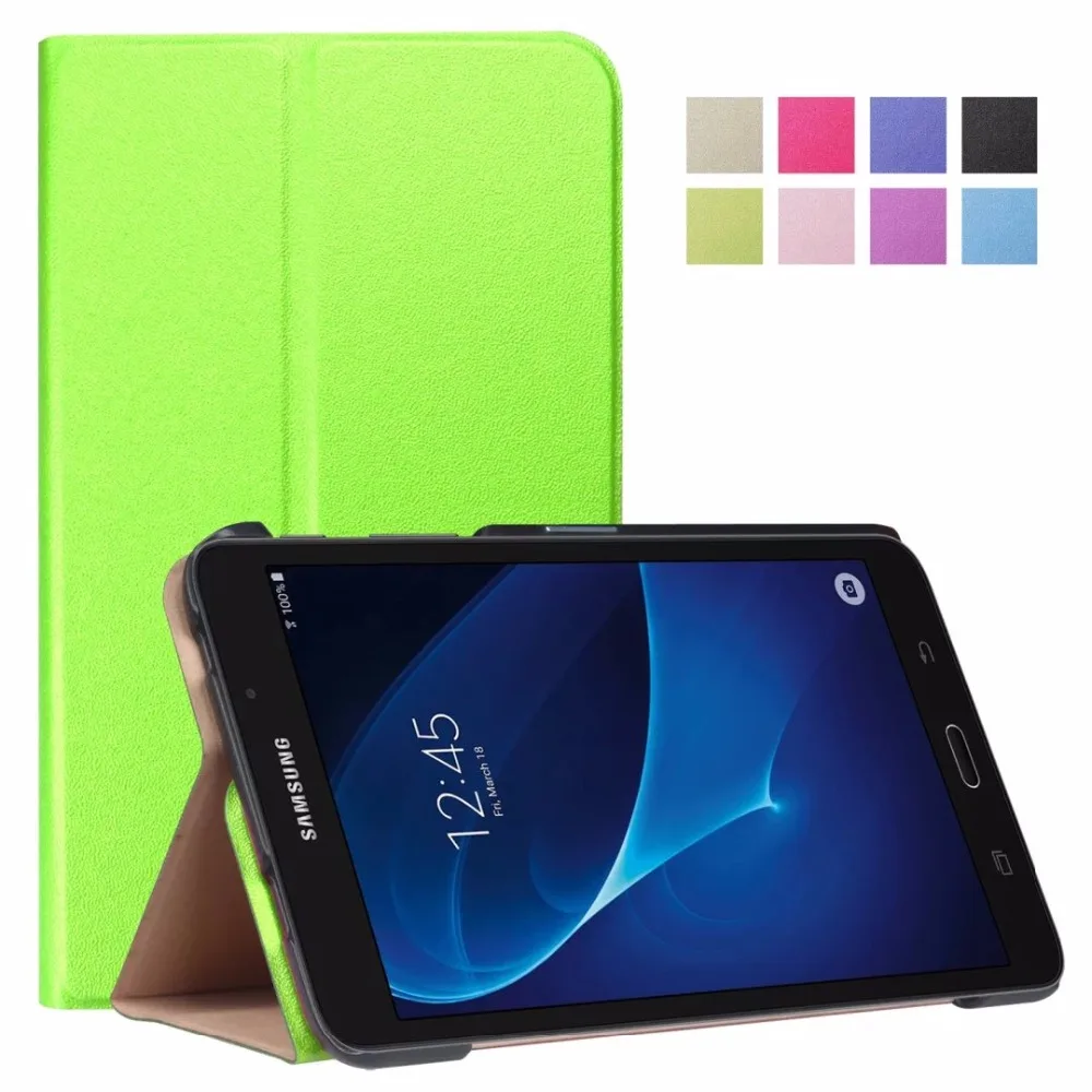 

For Galaxy TabA 7.0 T280 Luxury ultra slim Smart PU Leather Case Cover For Samsung Galaxy Tab A 7.0 T280 T285 protective stand
