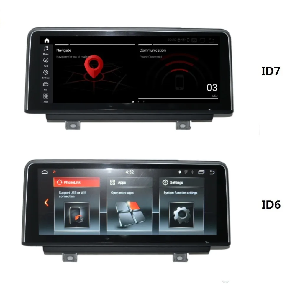 10,25 ''Android 9,0 автомобильный gps-навигатор ID7 для BMW 3 серии F30 F31 F34 для BMW 4 серии F32 F33 F36 6 ядер 4 Гб ram 32 ГБ rom 3g