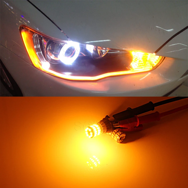 Светодиодсветодиодный лампа PW24W PWY24W 36smd для BMW i3 X4 (сзади) PWY24WSV 2018 поворотный